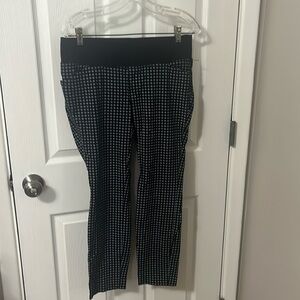 Dressy stretch leggings